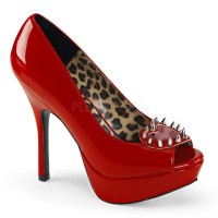 PIXIE-17 - Red Patent Pvc SPECIAL - Size 8
