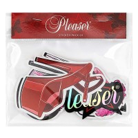 Pleaser Sticker Combo Set