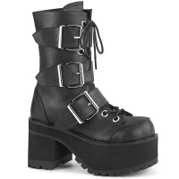 Ranger-308 - Black Vegan Leather  