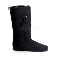 Funtasma Renaissance-100 - Black Microfiber