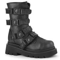 Renegade-55 - Black Vegan Leather