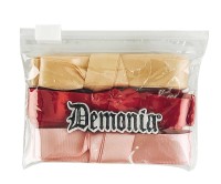 Demonia Ribbon Lace Pack - 3 Pairs Of Ribbon Shoelaces