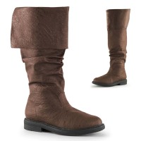 ROBINHOOD-100 - Brown Distressed Pu