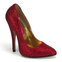Bordello Scandal-620R - Red Rhinestones