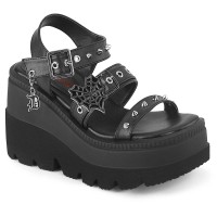 Shaker-13 - Black Vegan Leather