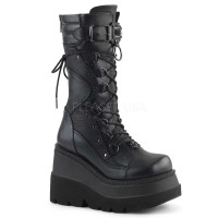 Shaker-70 - Black Vegan Leather  