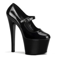 Sky-387 - Black Patent/Black