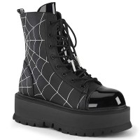Slacker-88 - Black Vegan Leather Pat  