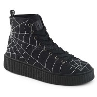 Sneeker-250 - Black Canvas  
