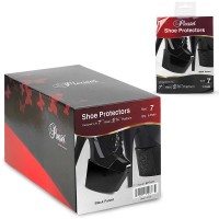 Sp-7H-B - Shoe Protectors - Black Patent - 6-Pairs