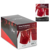 Sp-7H-R - Shoe Protectors - Red Patent - 6-Pairs