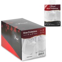 Sp-8H-W - Shoe Protectors - White Patent - 6-Pairs
