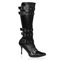 Funtasma Spicy-138 - Black Stretch Pu
