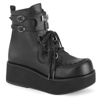 Sprite-70 - Black Vegan Leather  