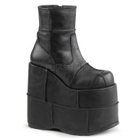 STACK-201 - Black Vegan Leather