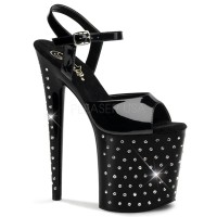 Stardust-809 - Black Patent/Black