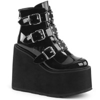 Swing-105 - Black Patent SPECIAL - Size 7