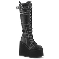 Swing-260 - Black Vegan Leather