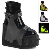Transformer-808 - Black Vegan Leather