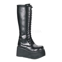 Demonia Trashville-502 - Black Pu