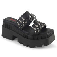 Wrath-08 - Black Vegan Leather
