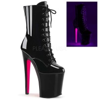 Xtreme-1020TT - Black Pat Neon Pink  
