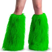 Yeti-08 - Neon Green Faux Fur