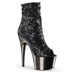 ADORE-1008SQ - Black Sequins Black