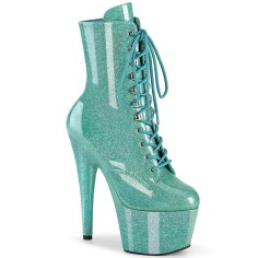 Adore-1020GP - Blue Glitter Patent