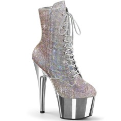 Adore-1020CHRS - Silver Multi Rhinestones Chrome