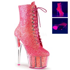 ADORE-1020G - Neon Pink Glitter