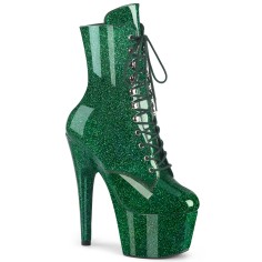 Adore-1020GP - Emerald Green Glitter Patent