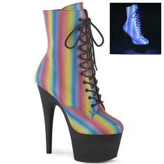 Adore-1020RC-REFL-02 - Rainbow Reflective Black Matte  