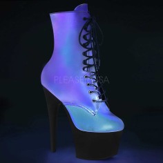 Adore-1020REFL - Green Multi Reflective Black Matte  