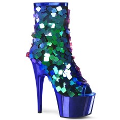 Adore-1031SSQ - IriGreen Sequins RBlue MetPu RBlueChr  
