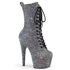 Adore-1040GR - Black Multi Glitters Matching
