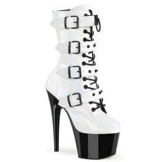 Adore-1046TT - White Hologram Patent Black