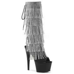 Adore-2024RSF - Black Stretch Faux Leather Matte  