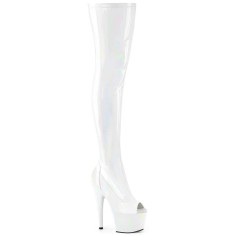 Adore-3011HWR - White Stretch Hologram