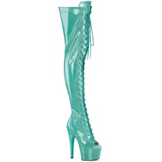 Adore-3021GP - Blue Glitter Patent