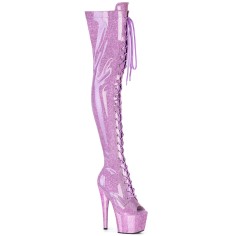 Adore-3021GP - Lilac Glitter Patent