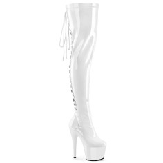 Adore-3063 - White Stretch Patent