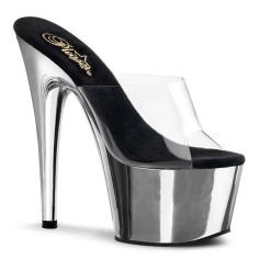 Adore-701 - Clear/Silver Chrome
