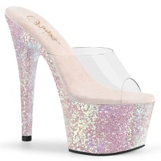 Adore-701LG - Clear Pink Multi Glitter  