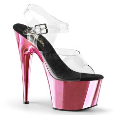 Adore-708 - Clear Pink Chrome  