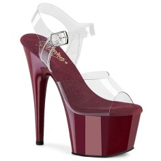 Adore-708 - Clear Burgundy