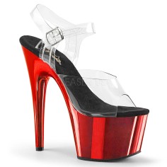 Adore-708 - Clear Red Chrome  