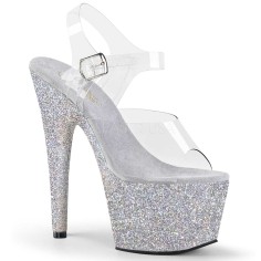 Adore-708HMG - Clear Silver Multi Glitter  