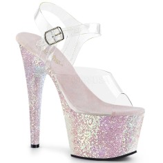 Adore-708LG - Clear Opal Multi Glitter  