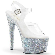Adore-708LG - Clear Silver Multi Glitter  